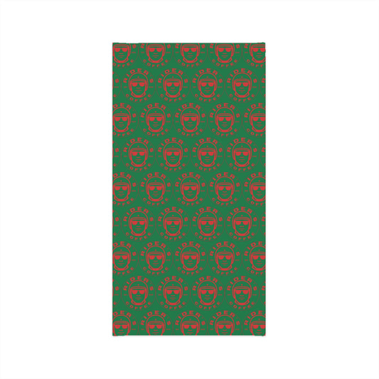 Rider's Coffee Neck Gaiter - Red & Green