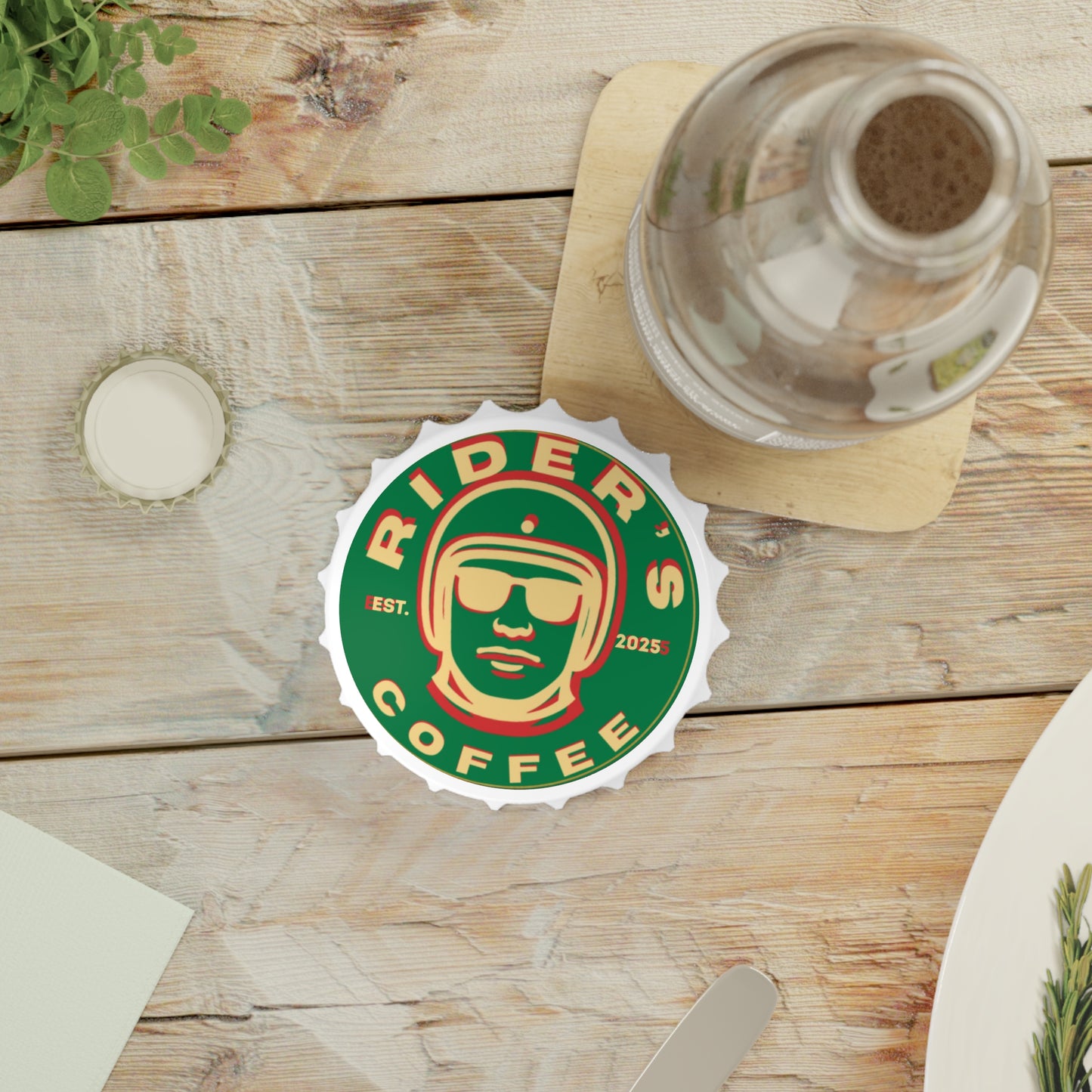 Bottle Opener - Psych Rider (Green)