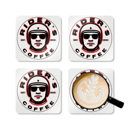 Cork Coaster Set — Psych Rider's Coasters (Set of 4)