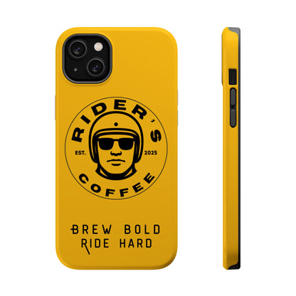 Rider’s Coffee iPhone Case - Desert Yellow