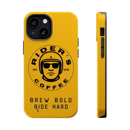 Rider’s Coffee iPhone Case - Desert Yellow