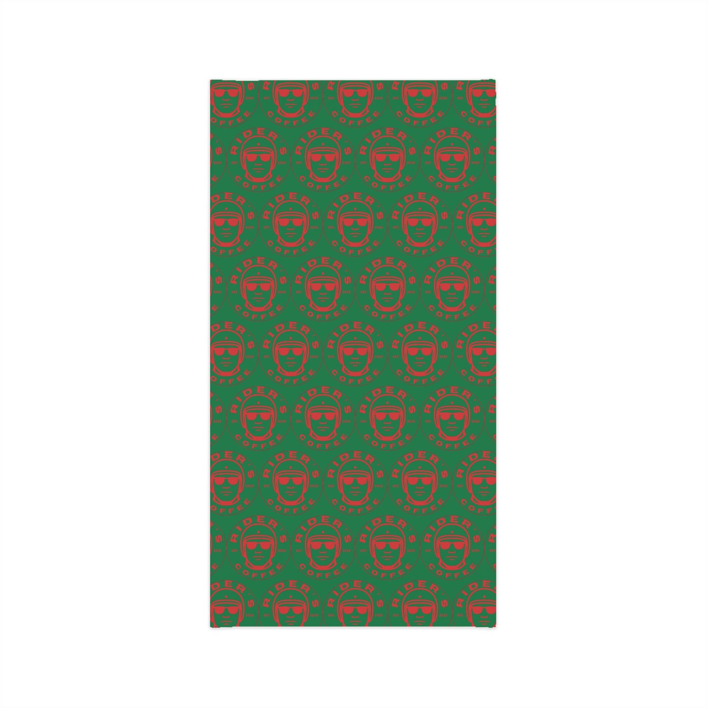 Rider's Coffee Neck Gaiter - Red & Green