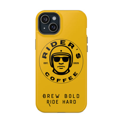 Rider’s Coffee iPhone Case - Desert Yellow