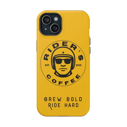 Rider’s Coffee iPhone Case - Desert Yellow