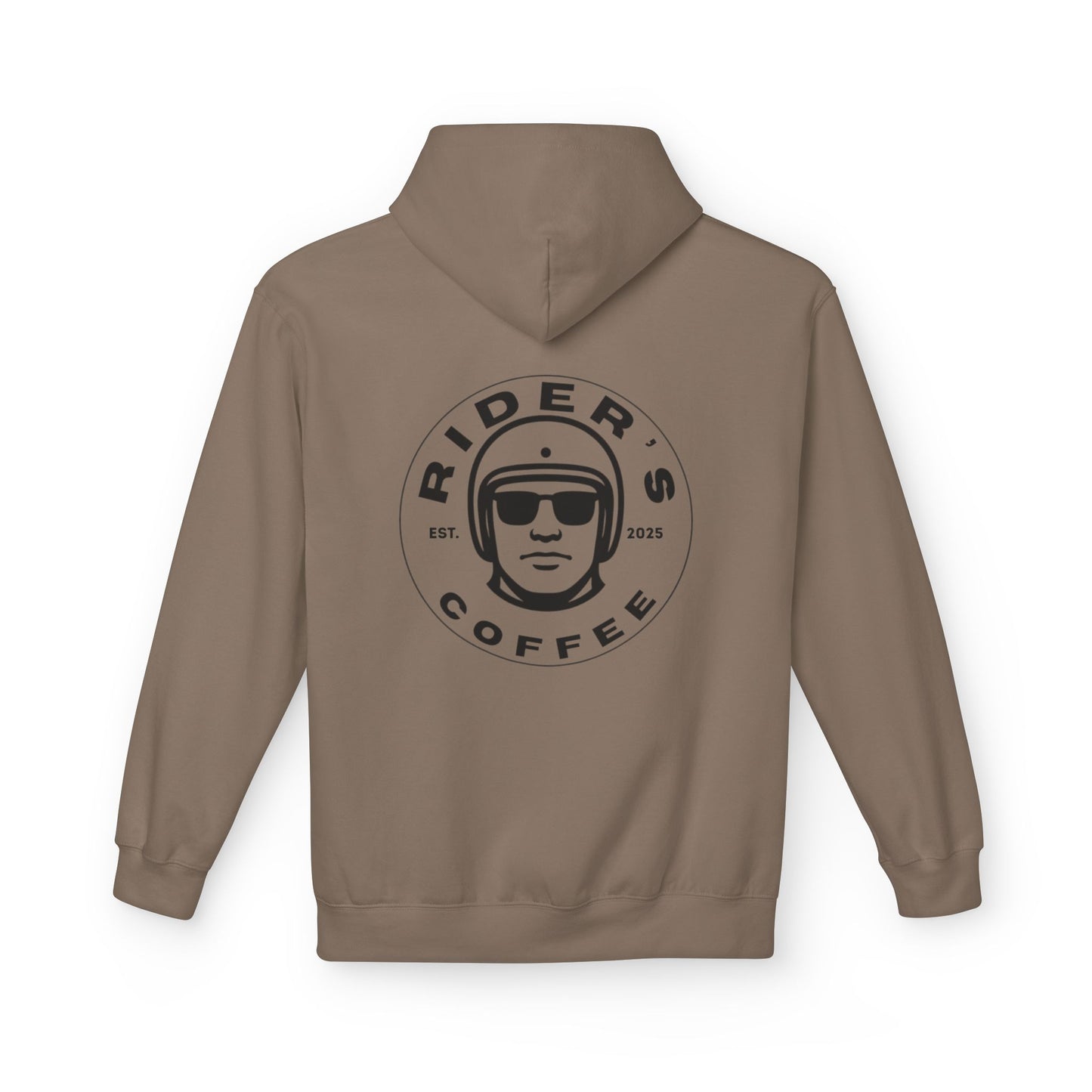 'Brew Bold Ride Hard' Moto Coffee Pullover