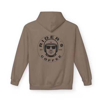 'Brew Bold Ride Hard' Moto Coffee Pullover