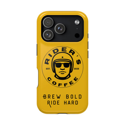 Rider’s Coffee iPhone Case - Desert Yellow