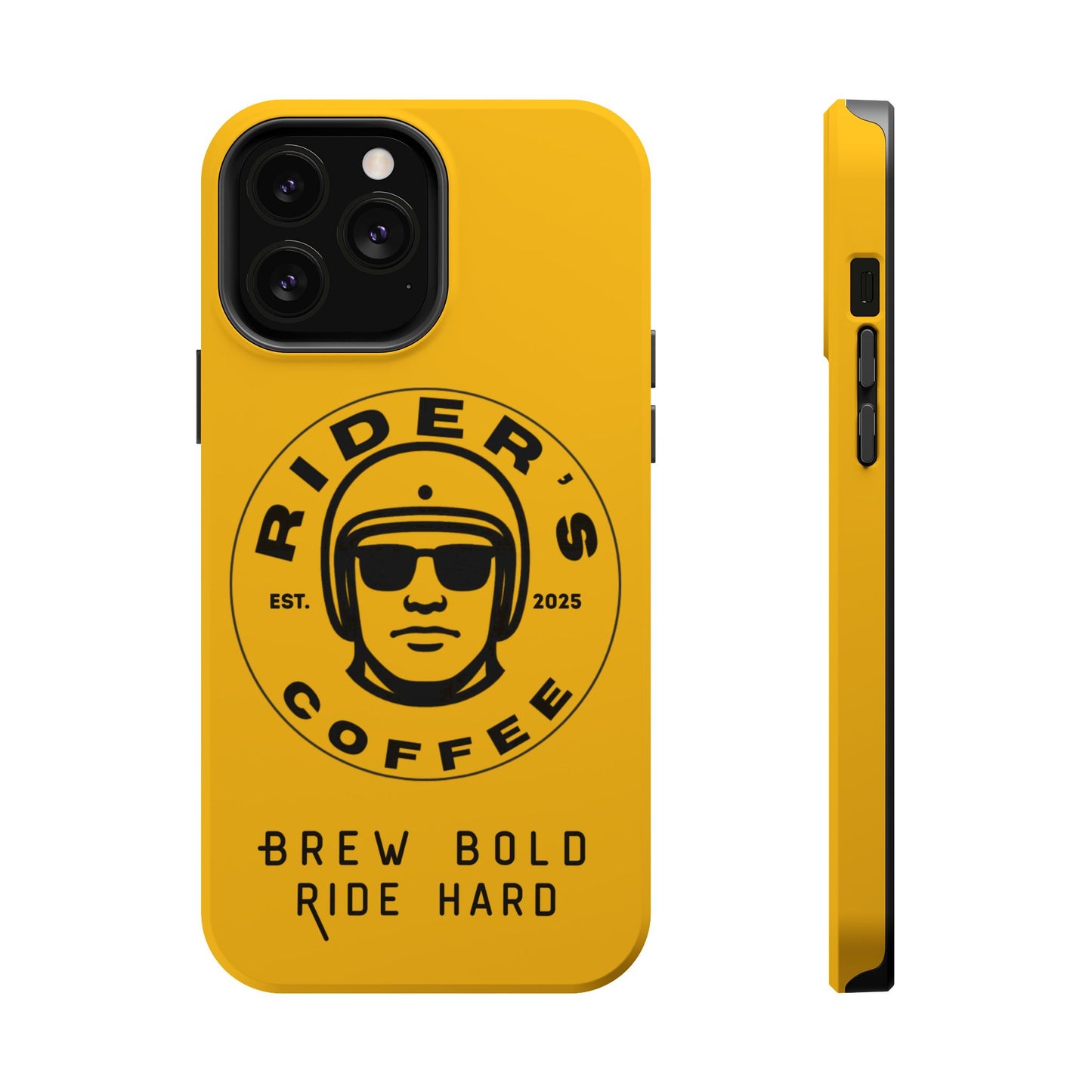 Rider’s Coffee iPhone Case - Desert Yellow