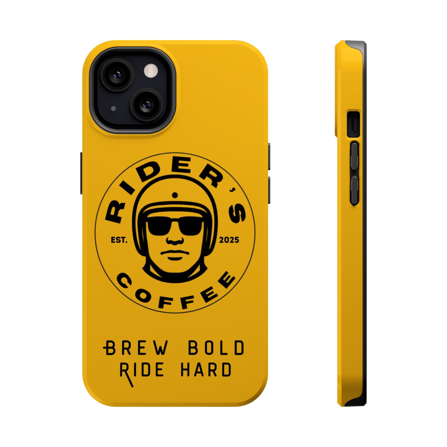 Rider’s Coffee iPhone Case - Desert Yellow