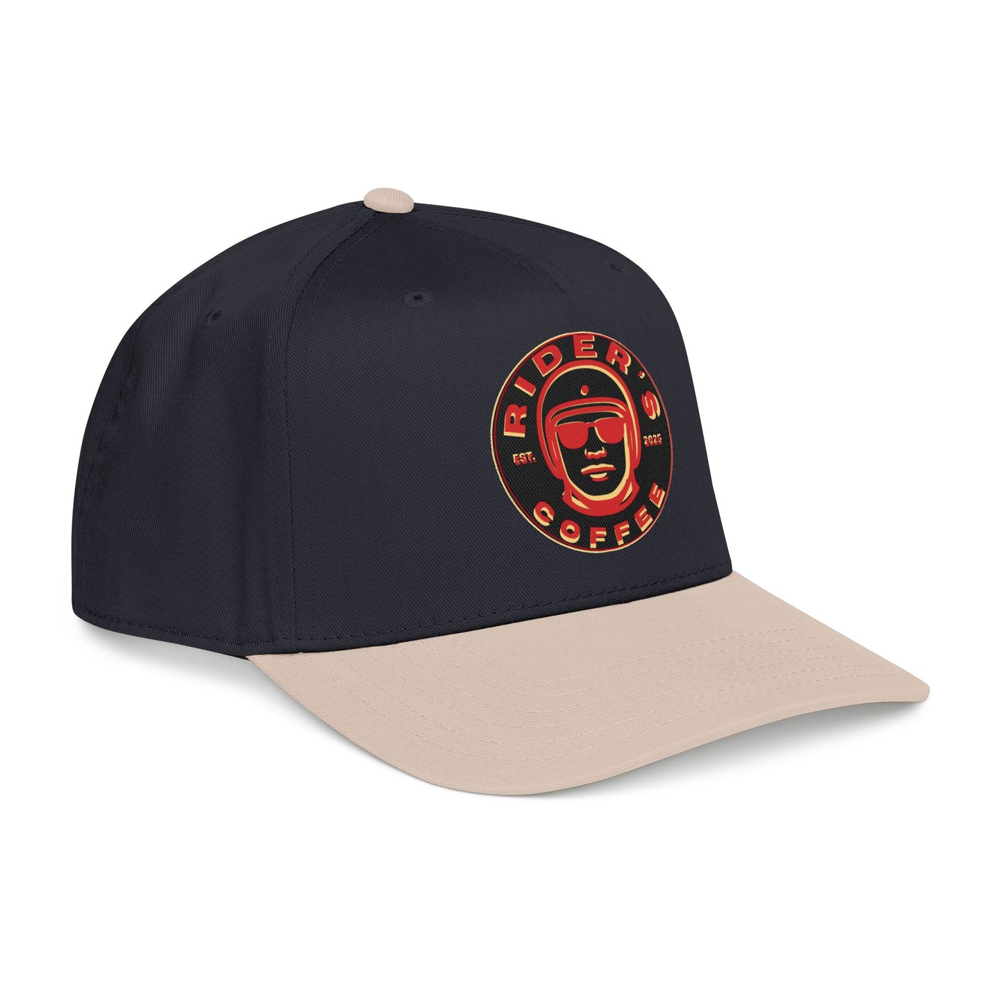 Rider’s Coffee Crest – Two-Tone Cap