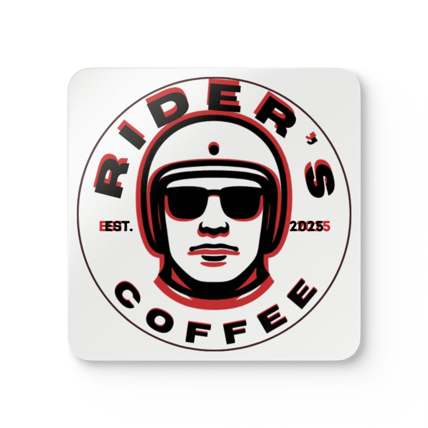 Cork Coaster Set — Psych Rider's Coasters (Set of 4)