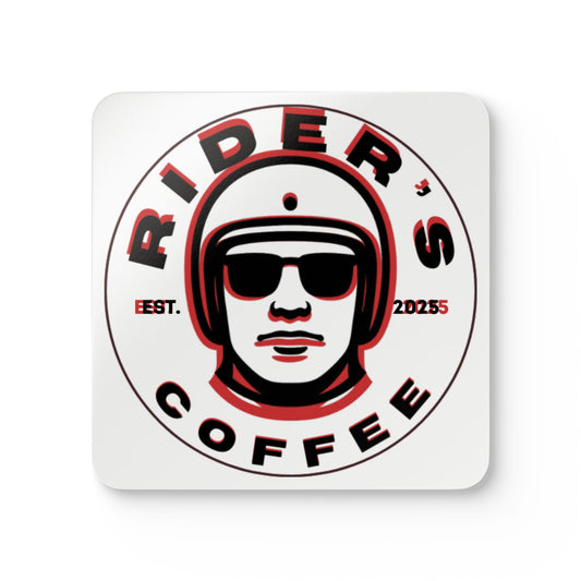 Cork Coaster Set — Psych Rider's Coasters (Set of 4)