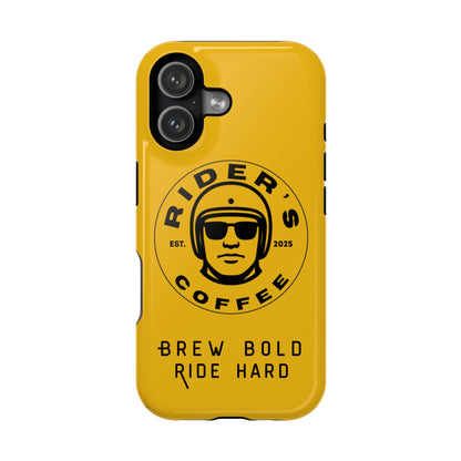 Rider’s Coffee iPhone Case - Desert Yellow