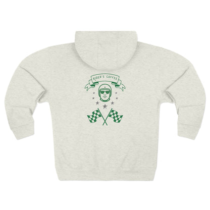 Brew Bold / Ride Hard – Zip Hoodie