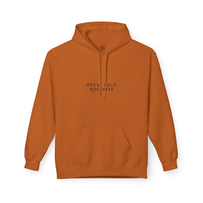 'Brew Bold Ride Hard' Moto Coffee Pullover