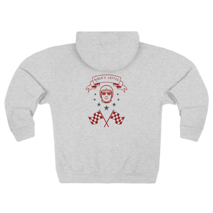 Brew Bold / Ride Hard – Zip Hoodie