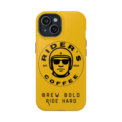 Rider’s Coffee iPhone Case - Desert Yellow