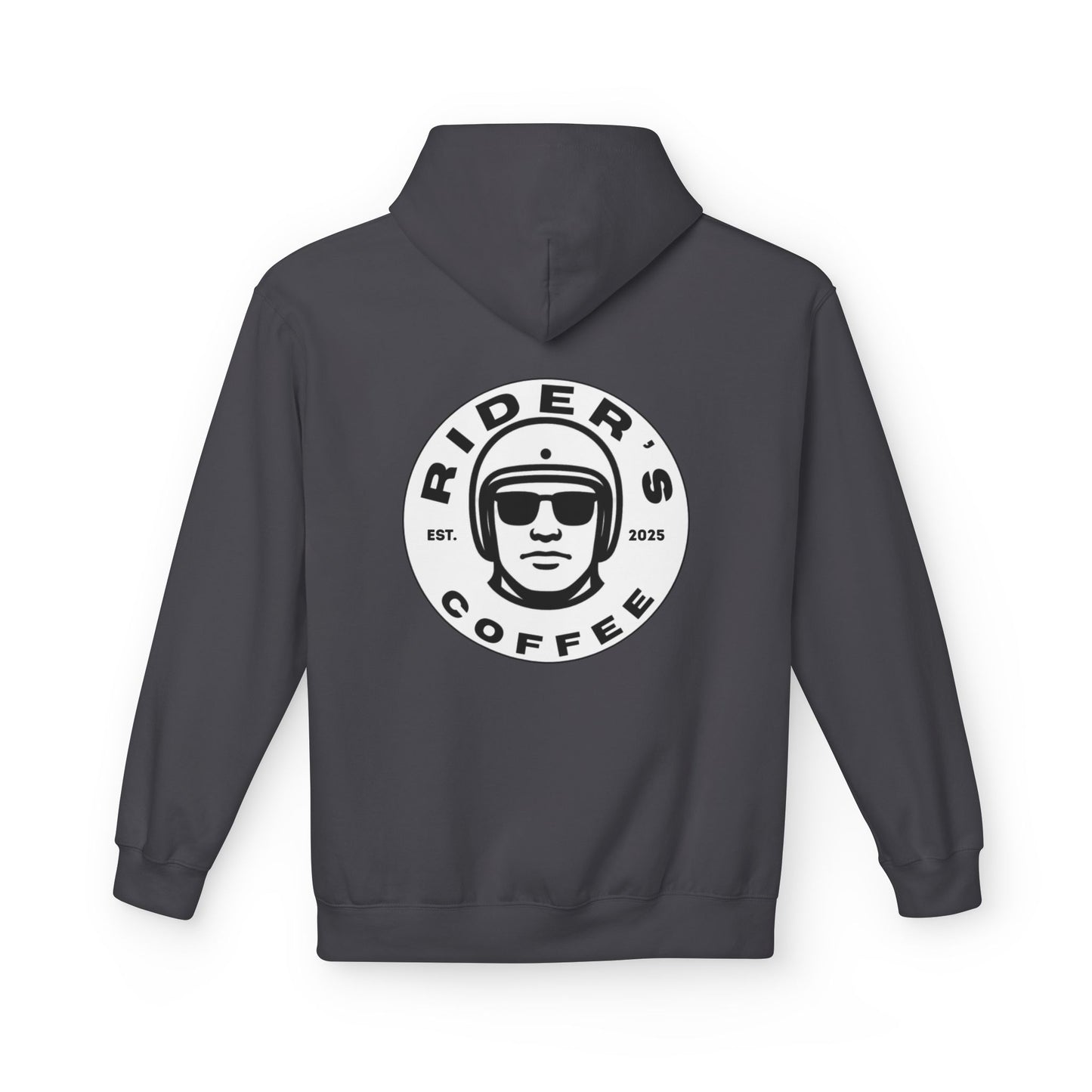 'Brew Bold Ride Hard' Moto Coffee Pullover
