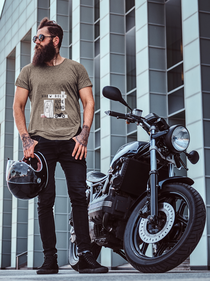 Brew Bold / Ride Hard – Vintage Heavyweight Tee