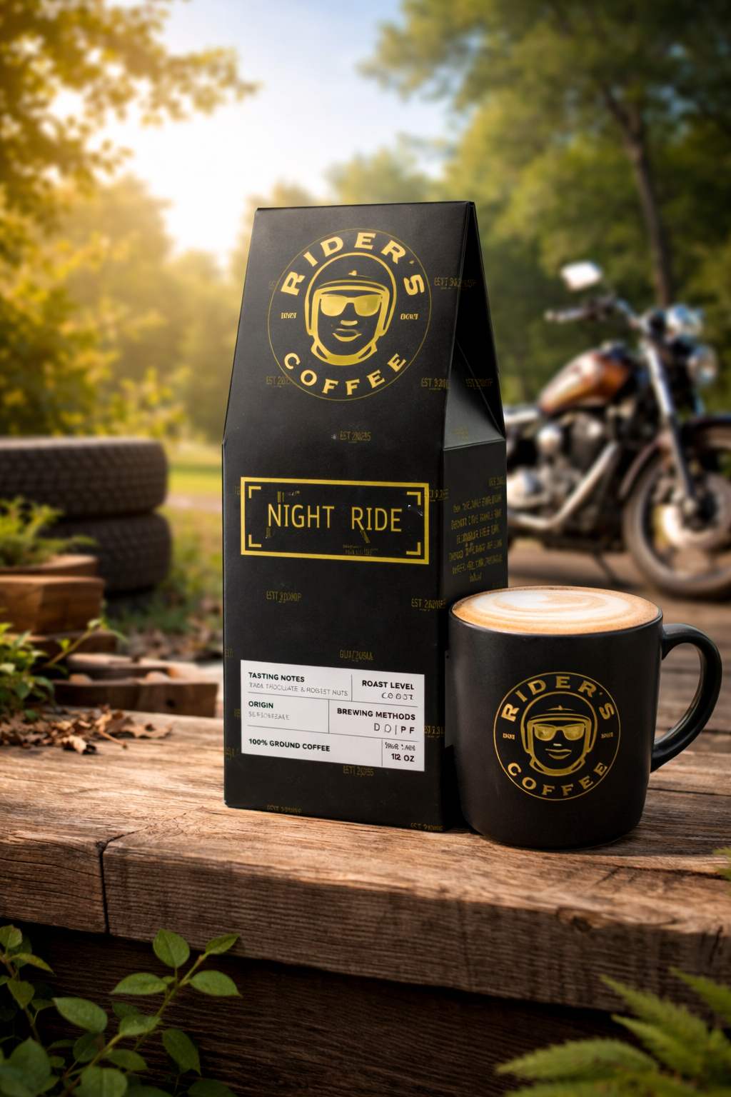 Night Ride Coffee Blend (Dark French Roast)