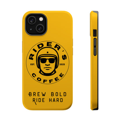 Rider’s Coffee iPhone Case - Desert Yellow