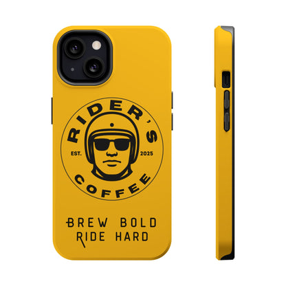 Rider’s Coffee iPhone Case - Desert Yellow