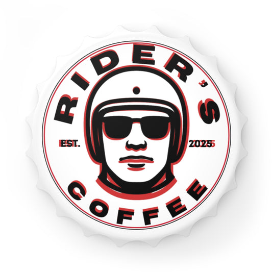 Bottle Opener - Psych Rider (White)