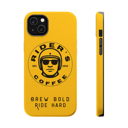 Rider’s Coffee iPhone Case - Desert Yellow