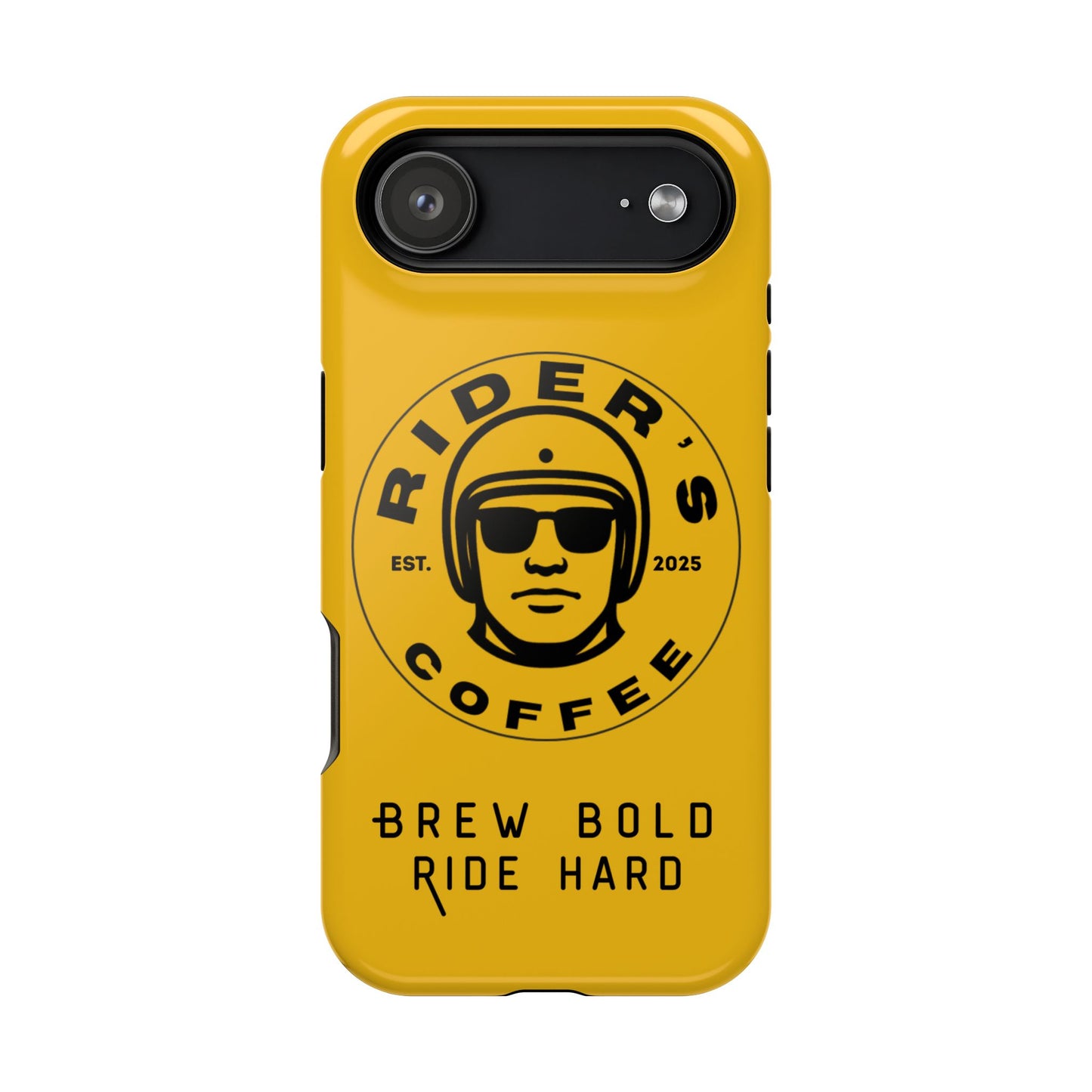 Rider’s Coffee iPhone Case - Desert Yellow