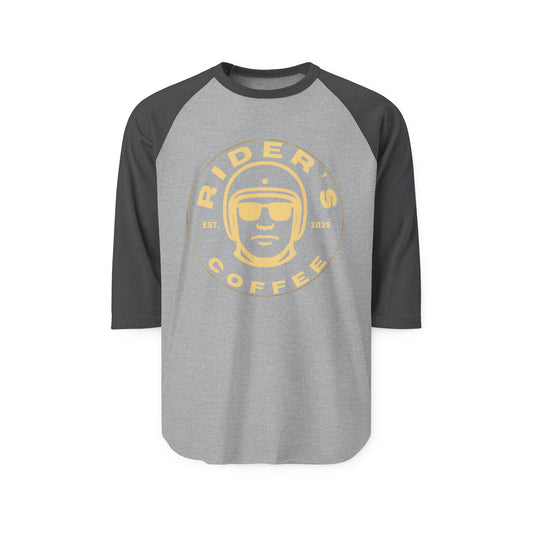 Rider’s Coffee Crest – 3/4 Sleeve Raglan