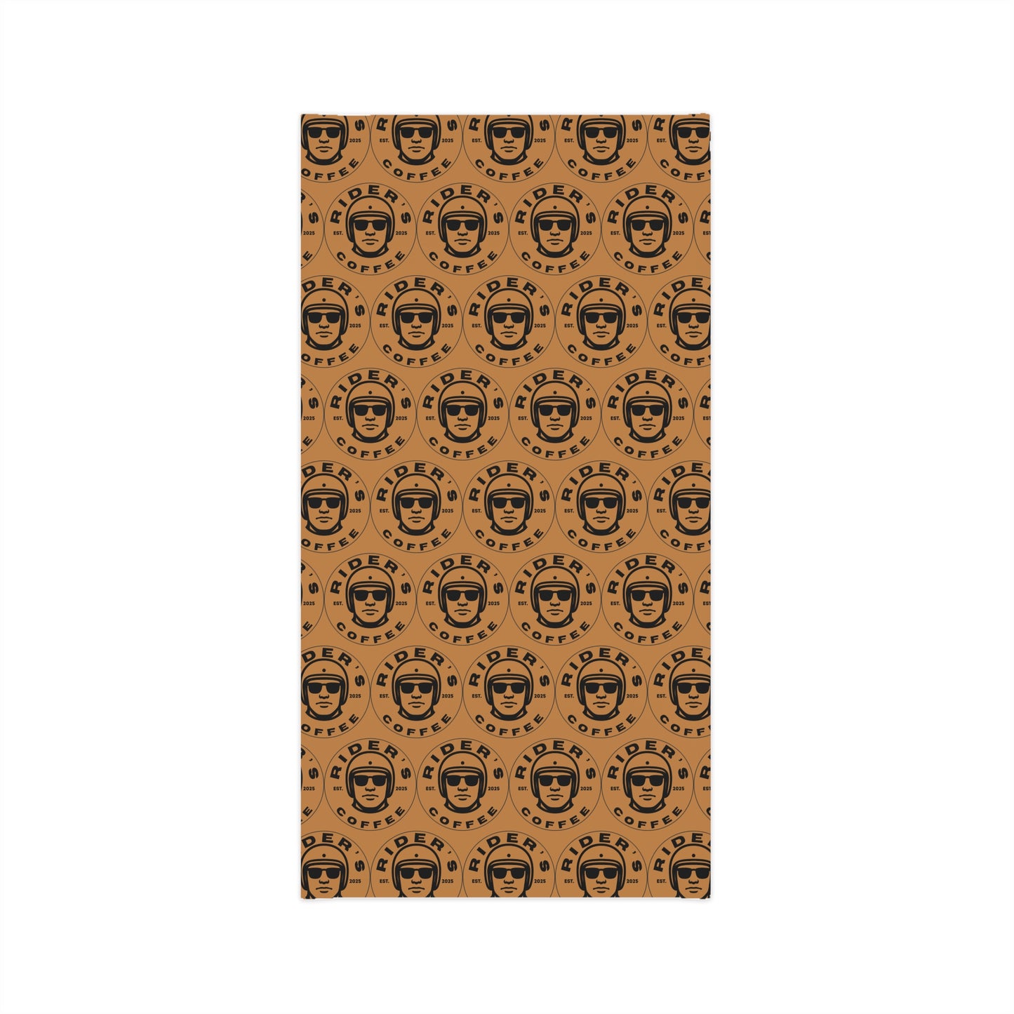 Rider's Coffee Neck Gaiter - Black & Brown