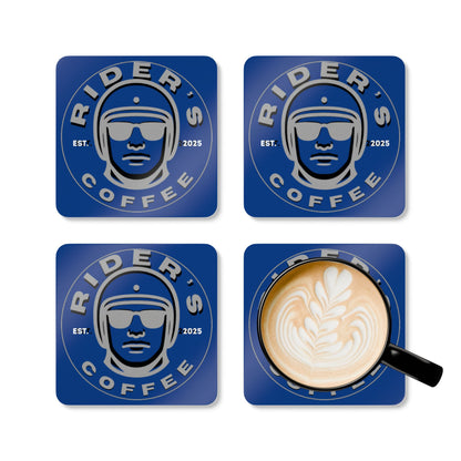 Cork Coaster Set — Psych Rider's Coasters (Set of 4)