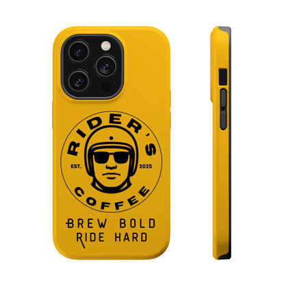 Rider’s Coffee iPhone Case - Desert Yellow