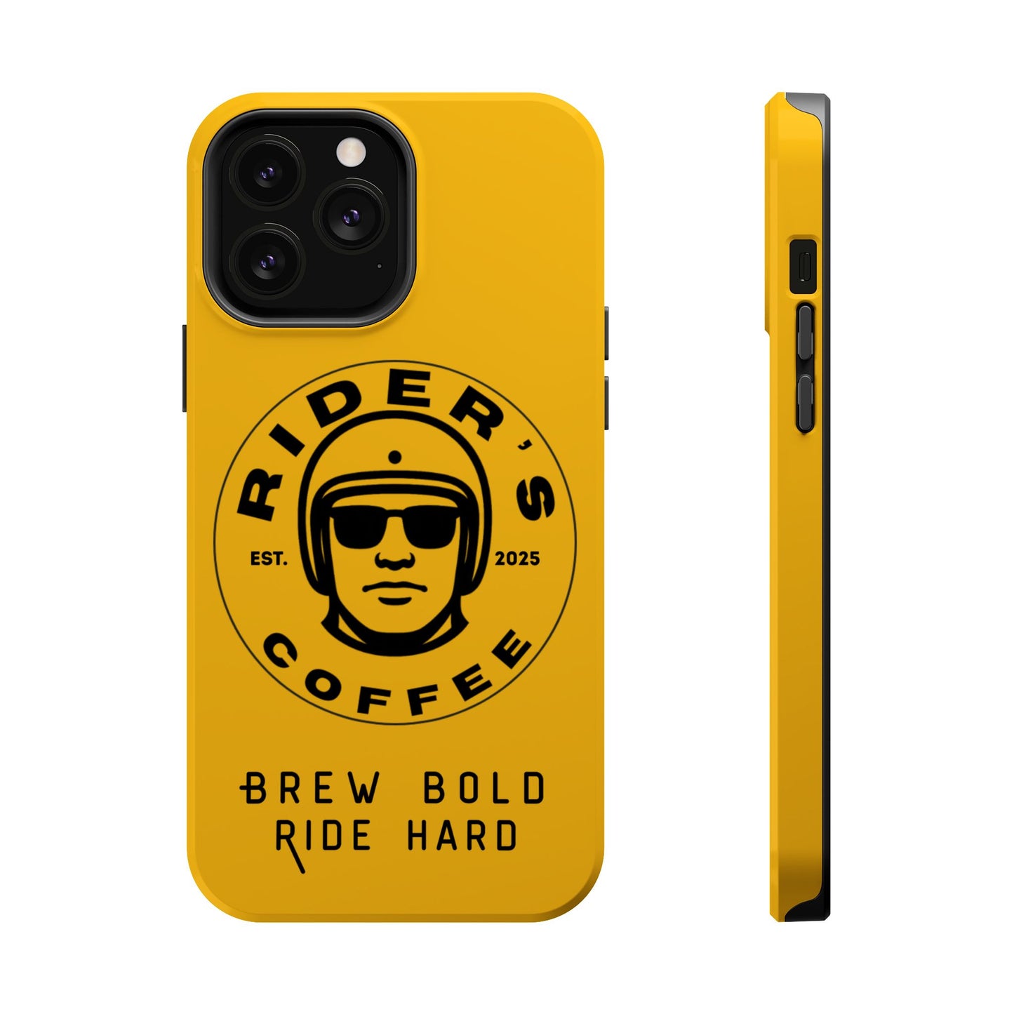 Rider’s Coffee iPhone Case - Desert Yellow