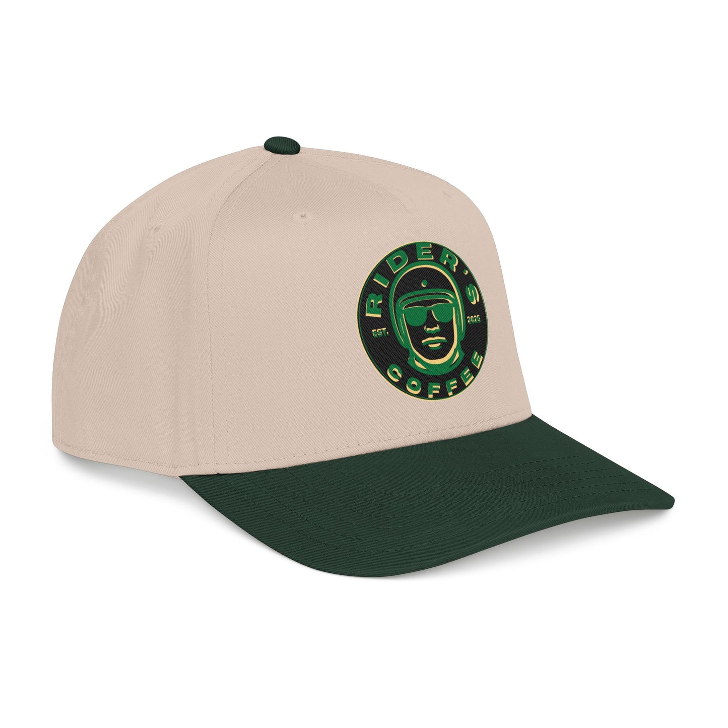 Rider’s Coffee Crest – Two-Tone Cap