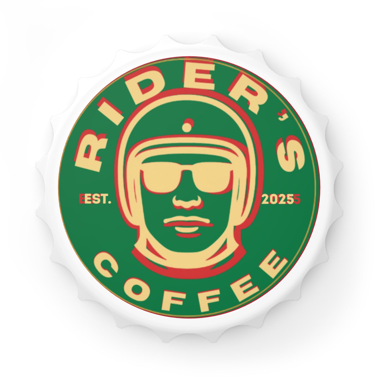 Bottle Opener - Psych Rider (Green)