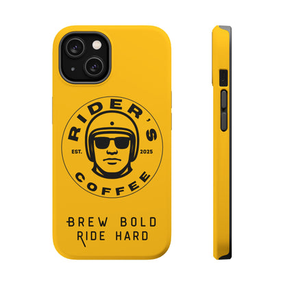 Rider’s Coffee iPhone Case - Desert Yellow