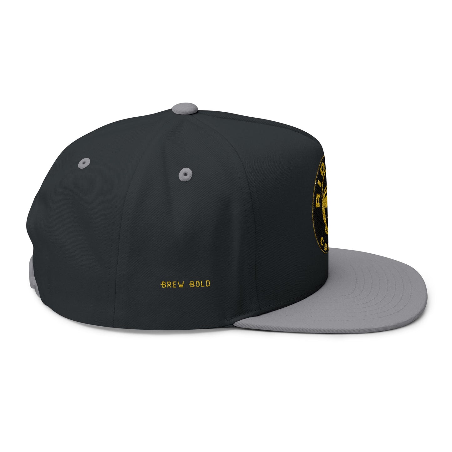 Rider’s Coffee Crest – Flat Bill Cap