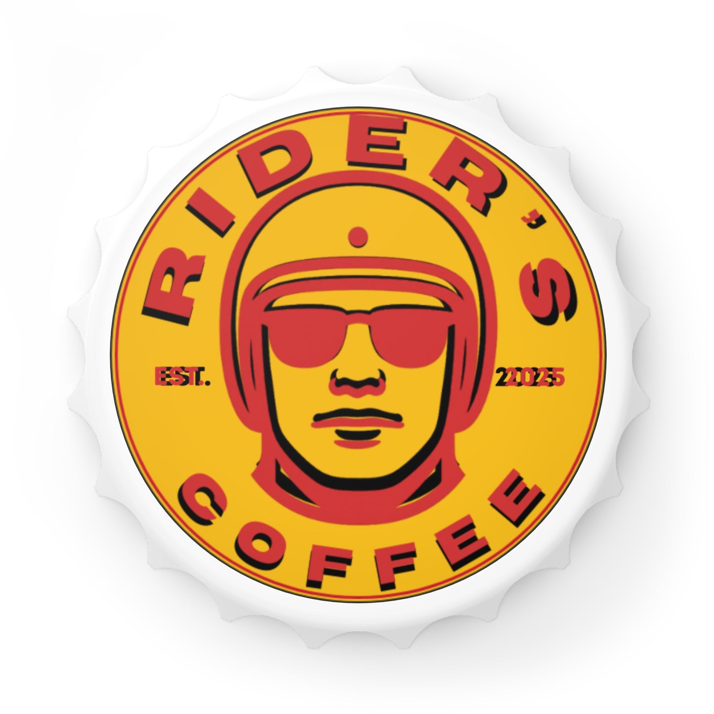 Bottle Opener - Psych Rider (Yellow)