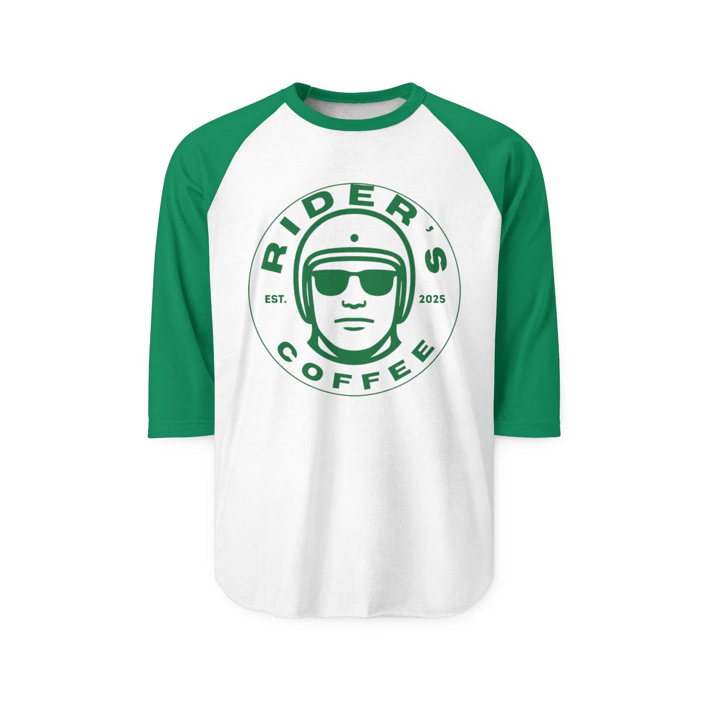 Rider’s Coffee Crest – 3/4 Sleeve Raglan