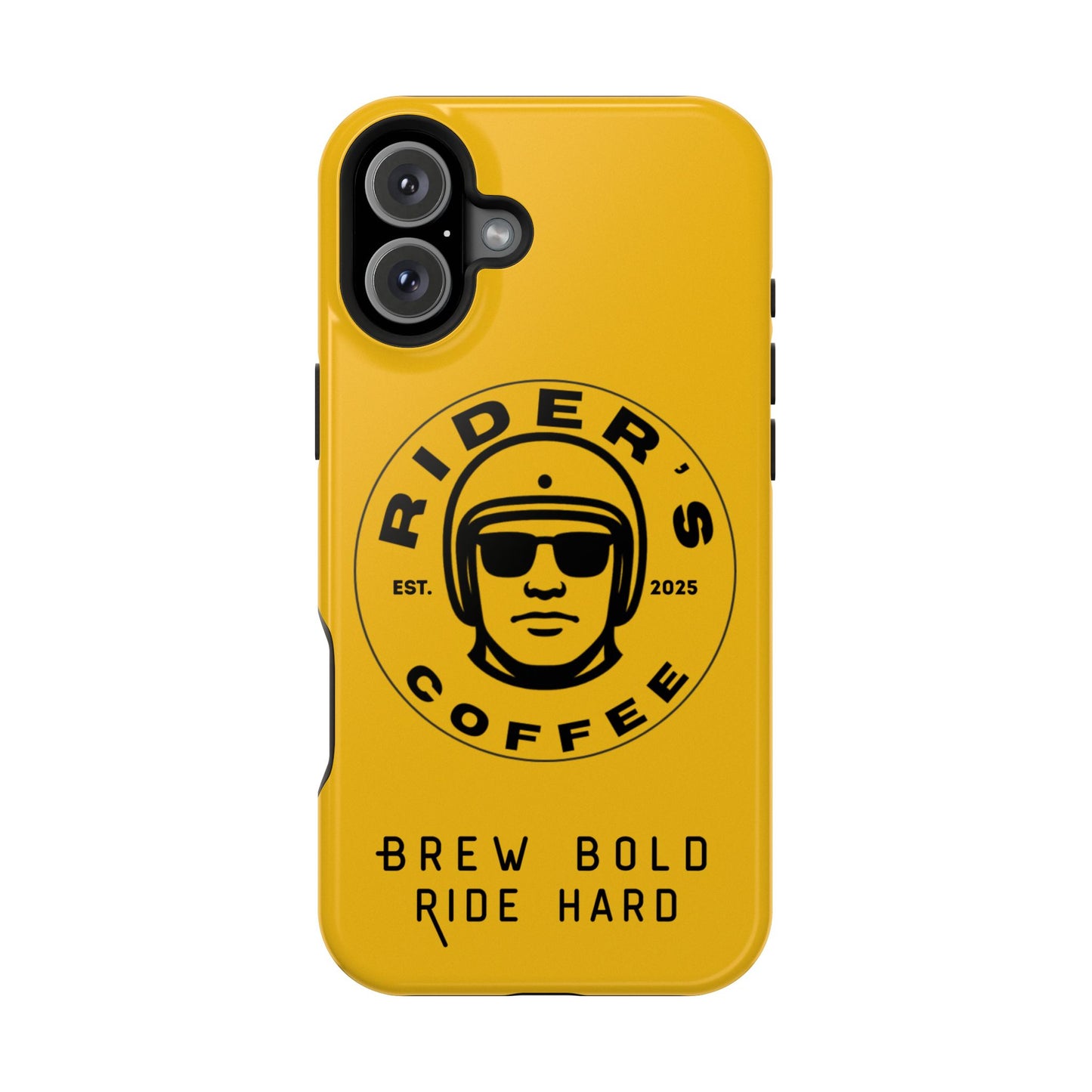 Rider’s Coffee iPhone Case - Desert Yellow