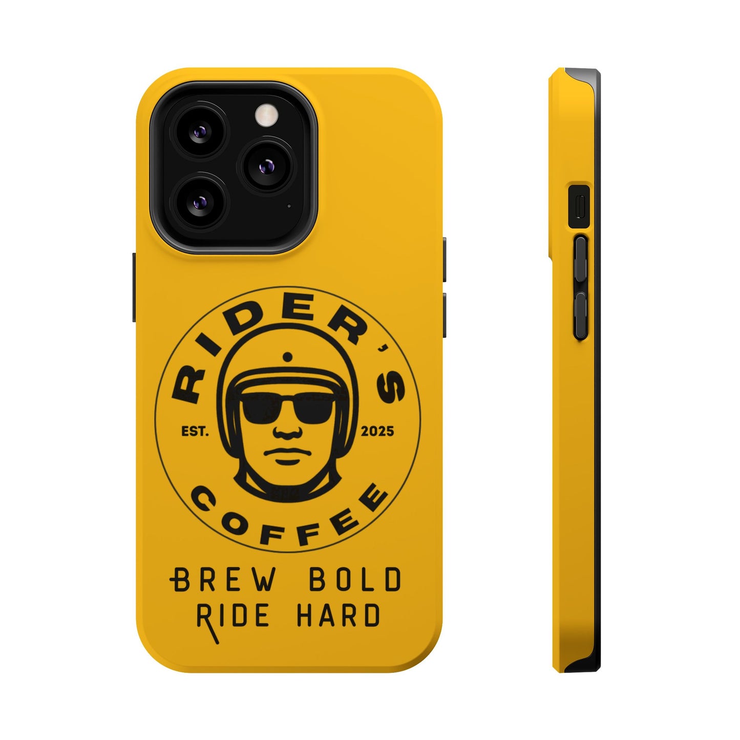 Rider’s Coffee iPhone Case - Desert Yellow