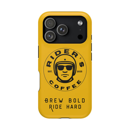 Rider’s Coffee iPhone Case - Desert Yellow